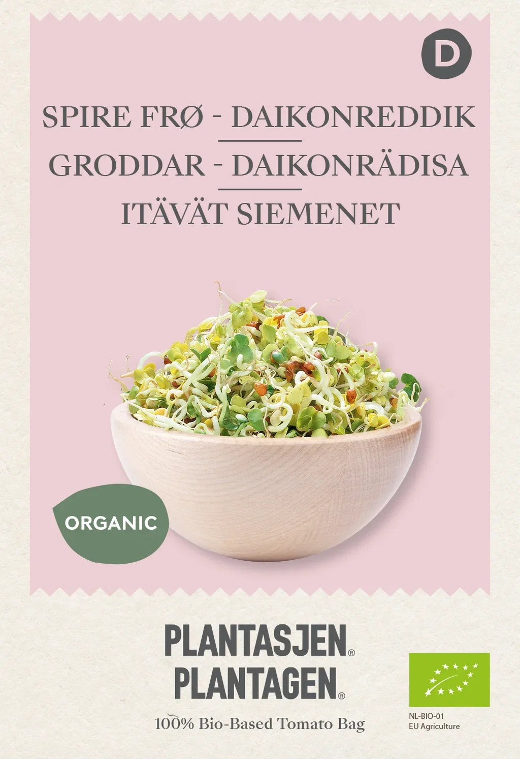 Groddar - Grön daikonrädisa