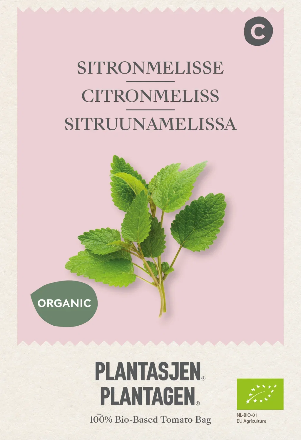 Citronmeliss - 0,15 g - Ekologisk
