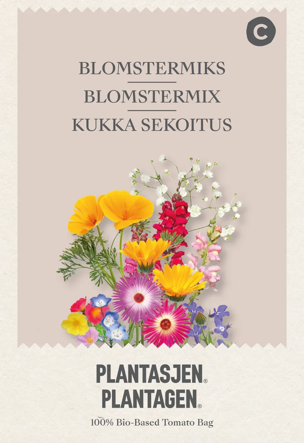 Blomstermixtur Färgmatta ettåriga växter - 1 g