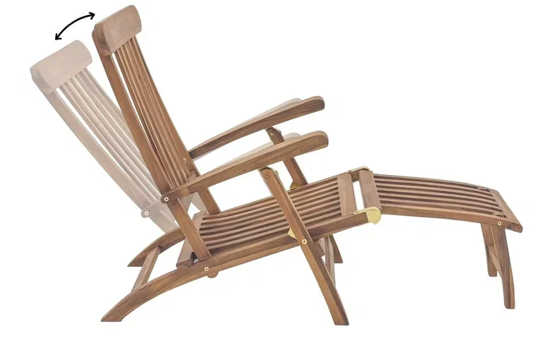 Sun Lounger Teak