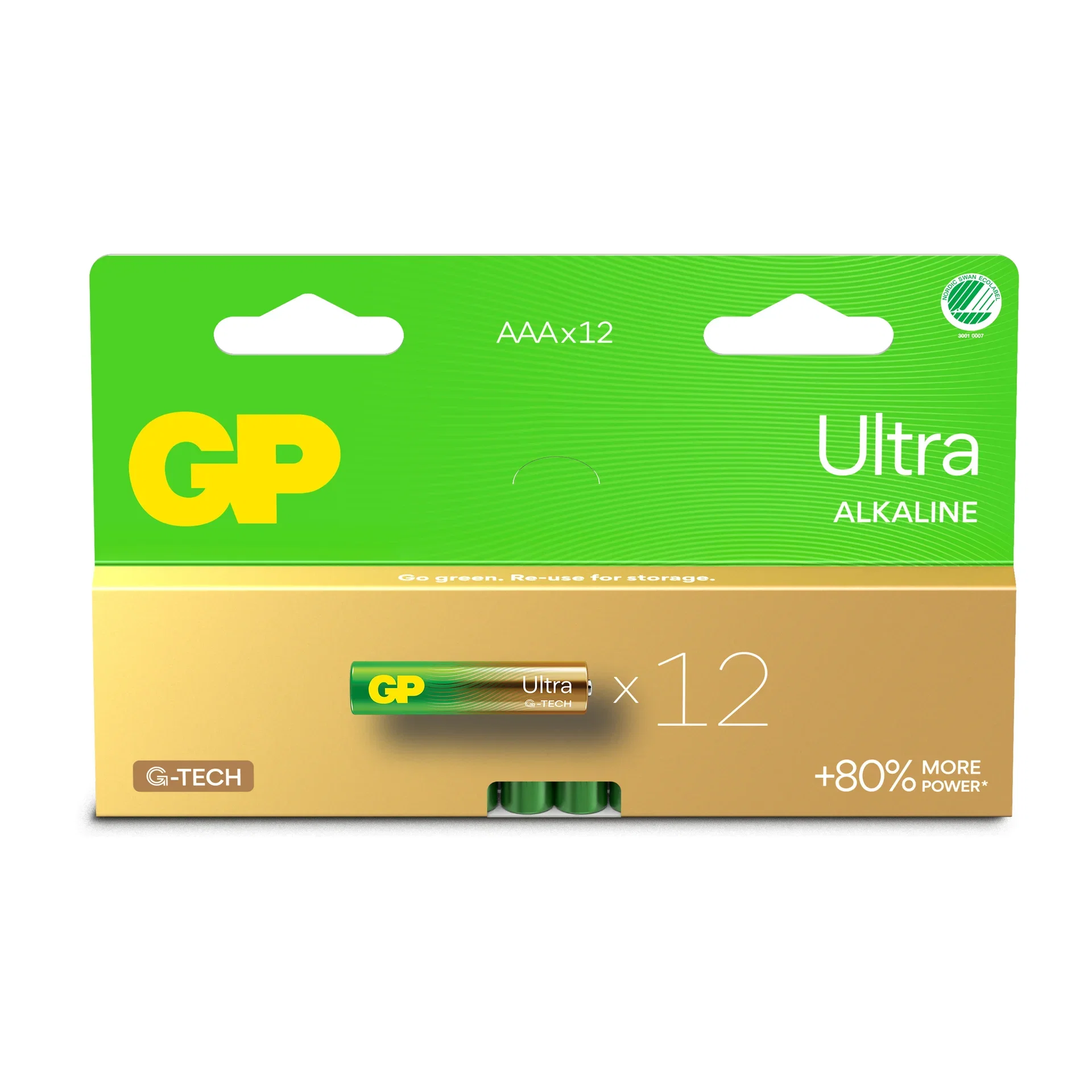 Batterier GP Ultra Alkaline AAA LR03