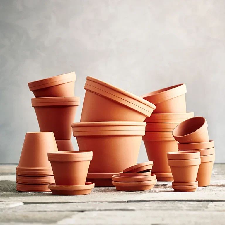 Plant pot D15 terracotta