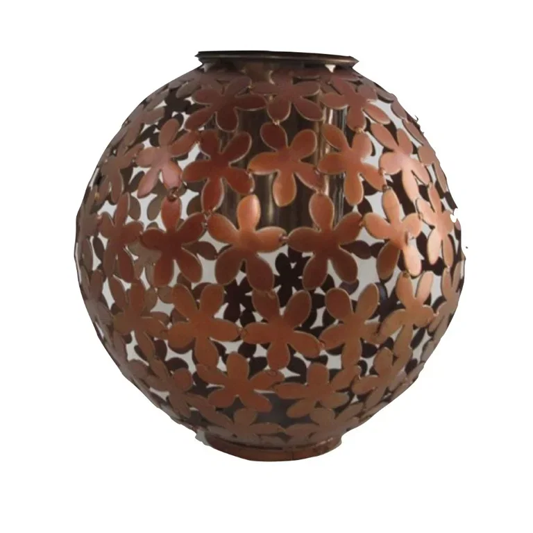 Hortensia lantern 20 cm copper