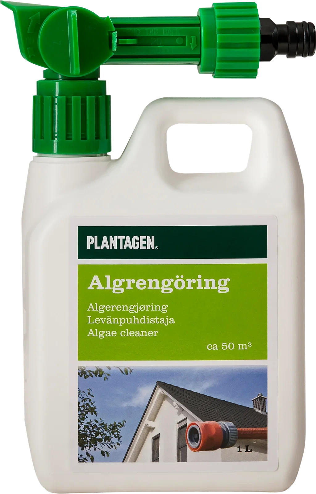 Algrengöring med munstycke