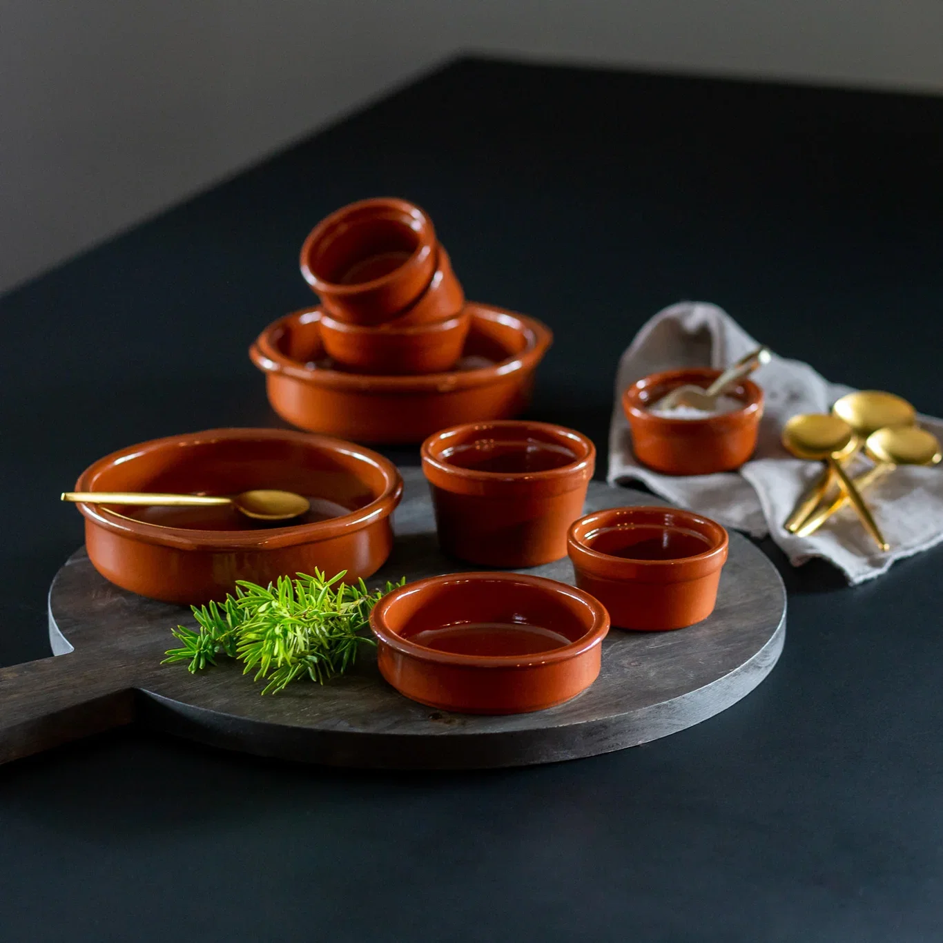 Tapasskål Terracotta