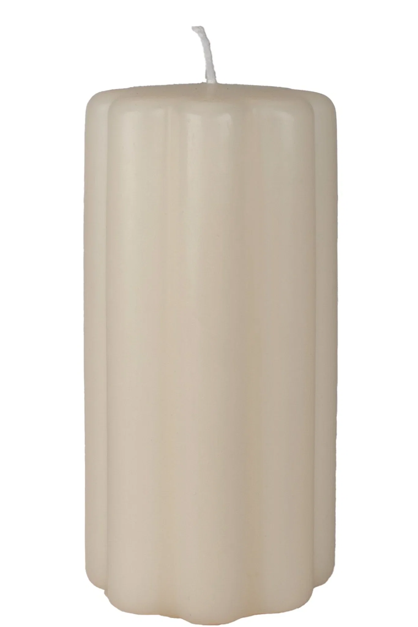Pillar candle Flowery 