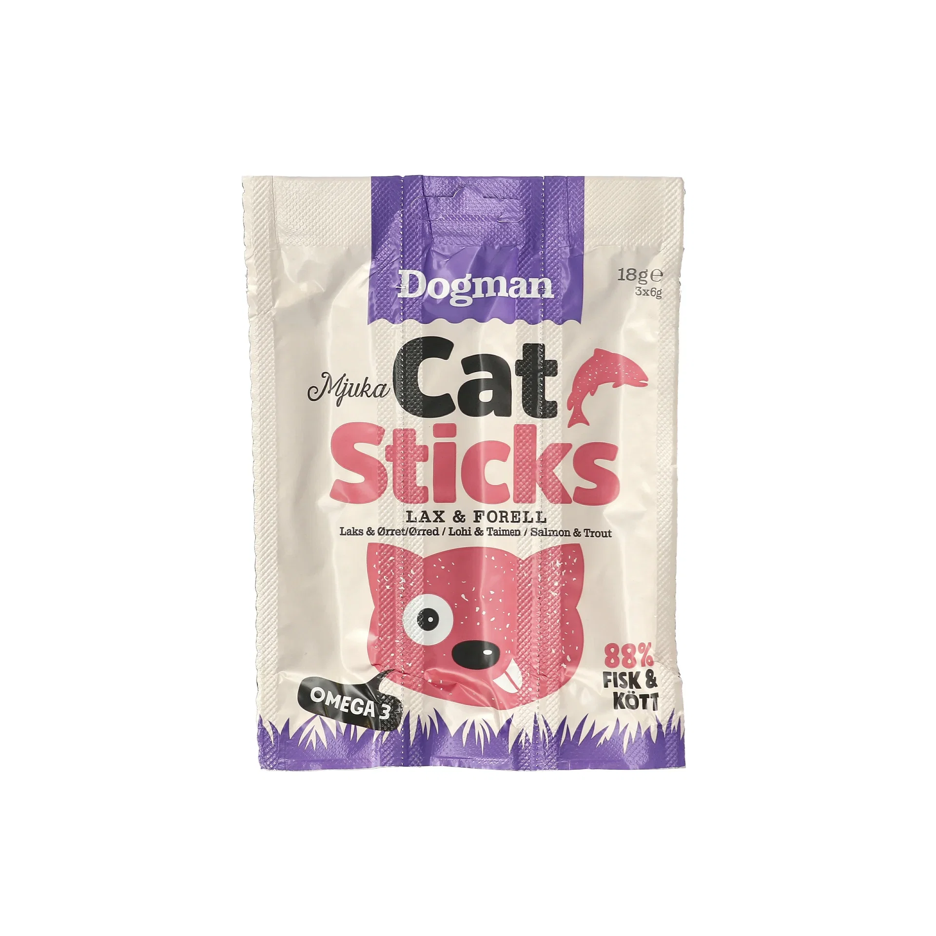 Cat Sticks 3-pack Laks/Ørret