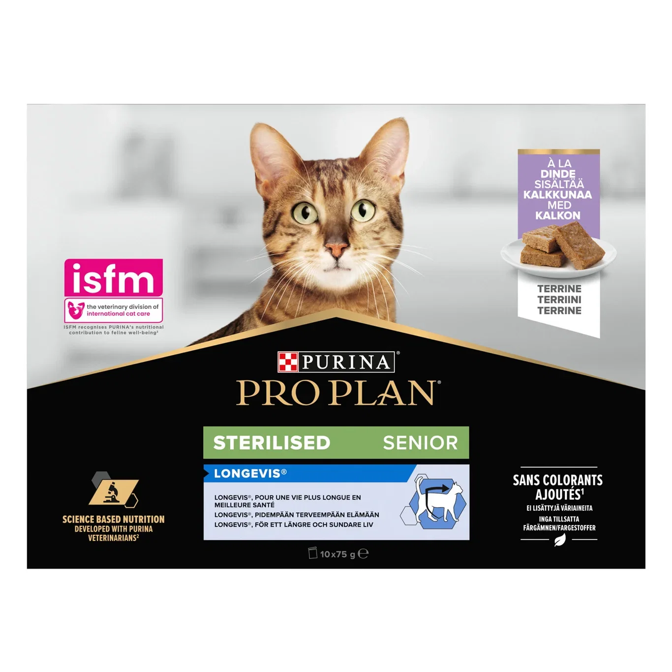 Pro Plan Sterilised Senior 7+ Longvis 10x75g