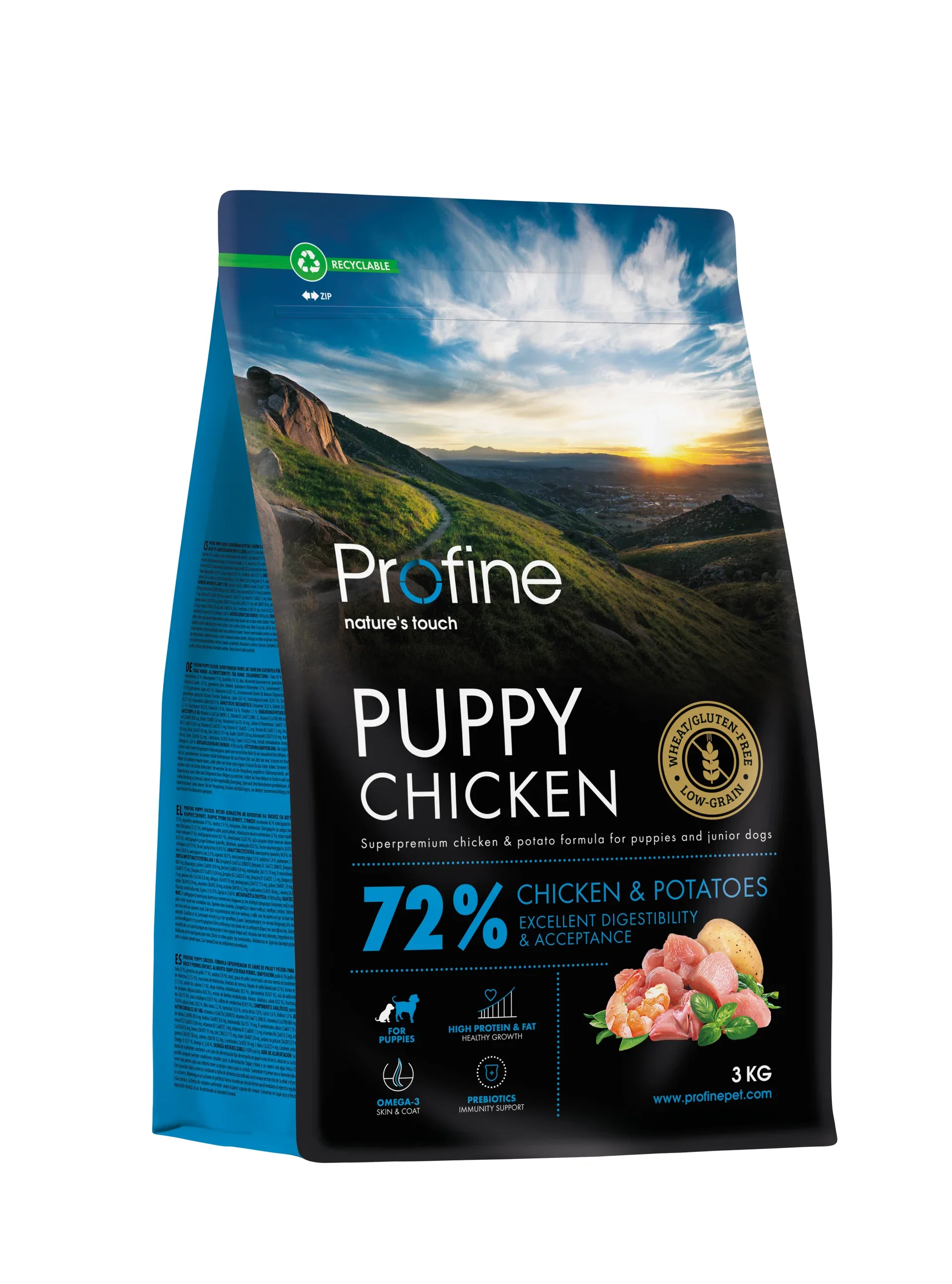 PF Dog Dry Puppy Chicken 3 kg