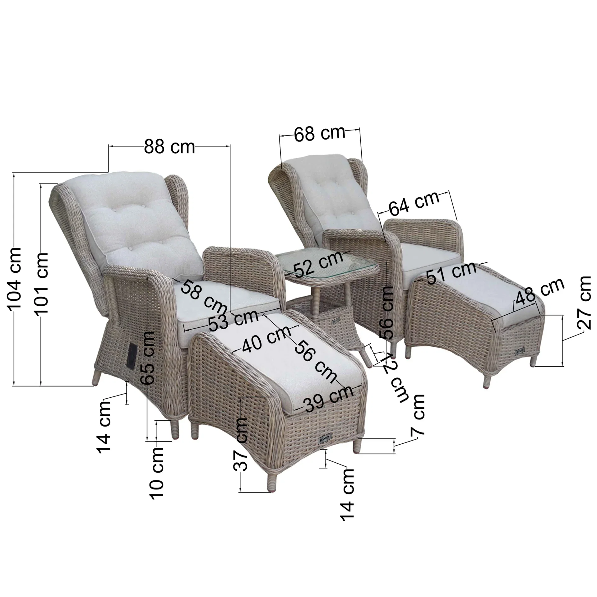 Recliner Duo Set Saltnes
