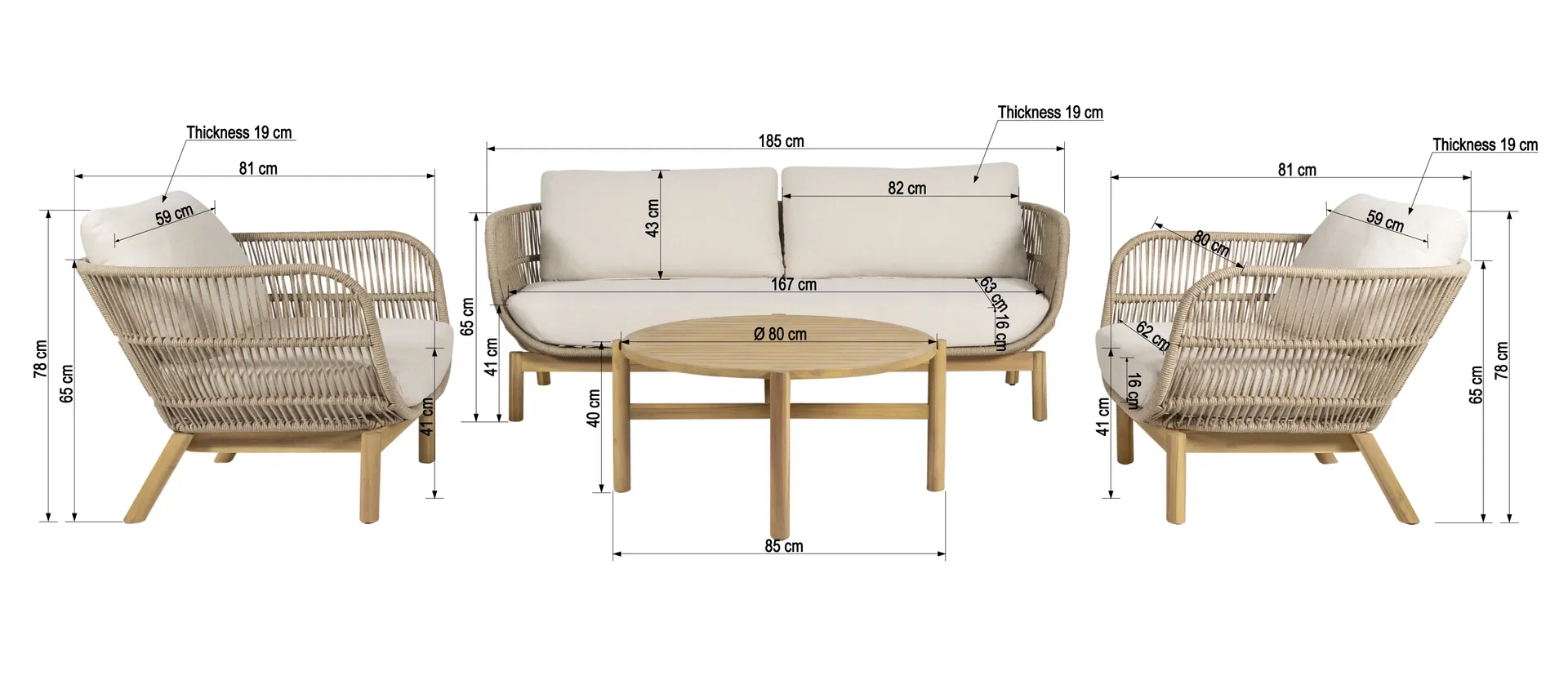 Sofa Set Stavern 