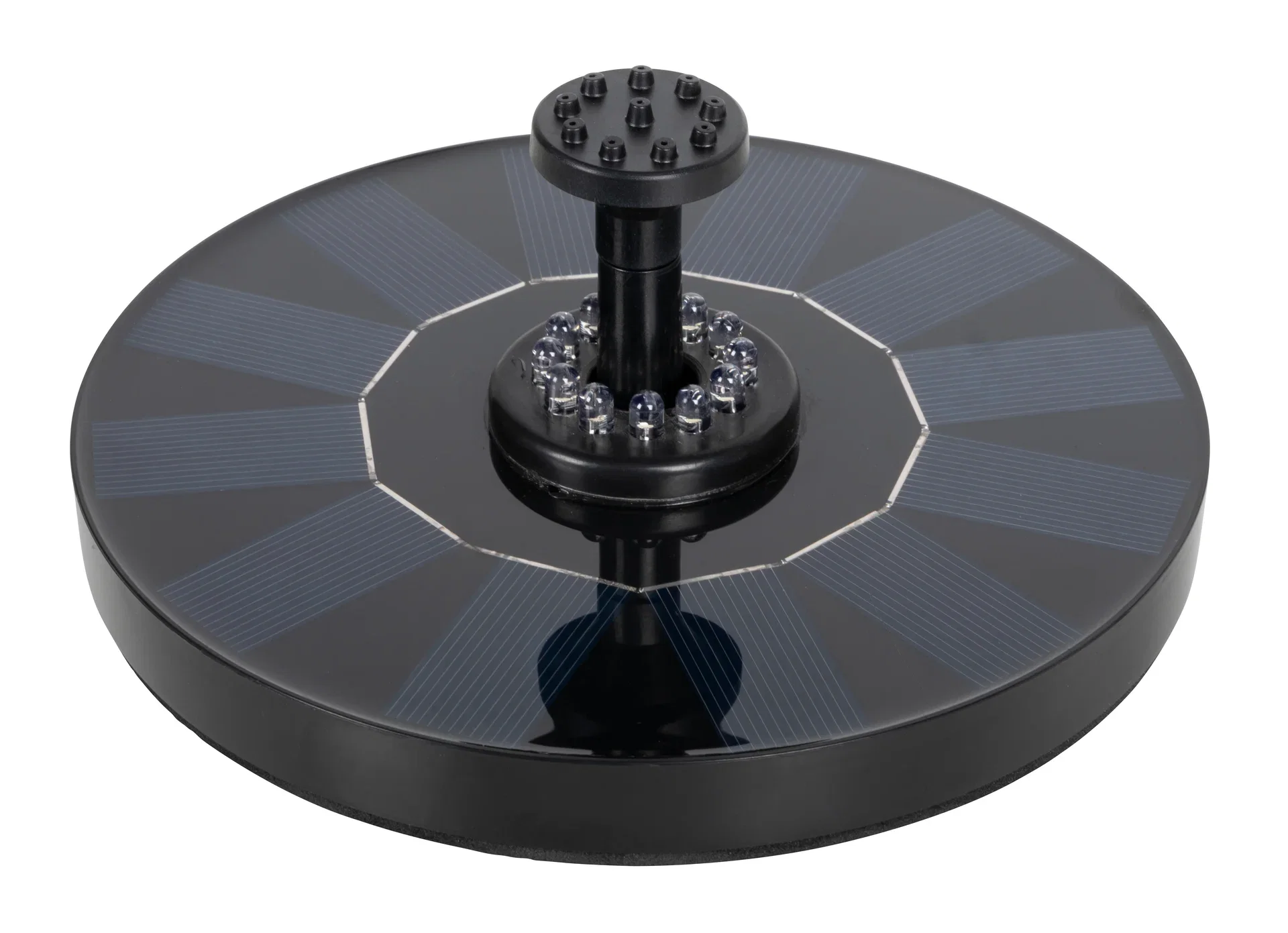 Solar Fountain w/LED