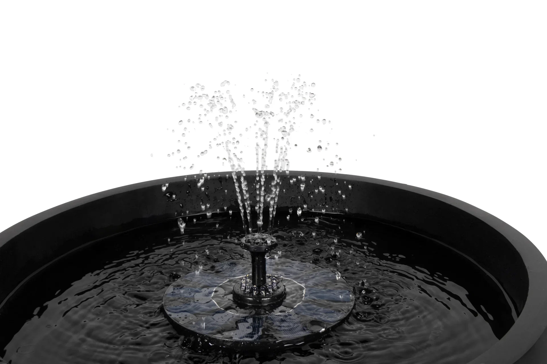 Solar Fountain w/LED
