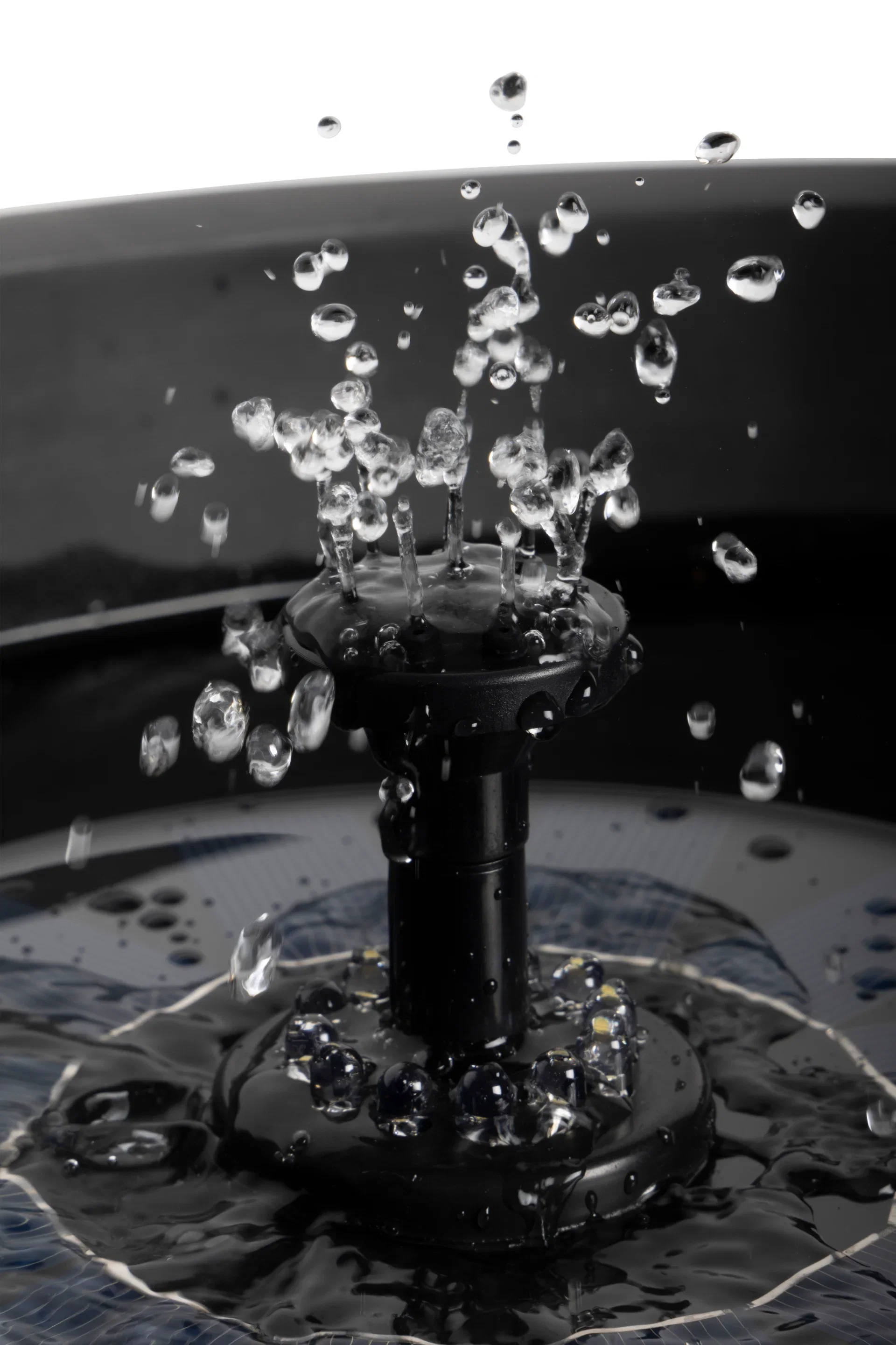 Solar Fountain w/LED