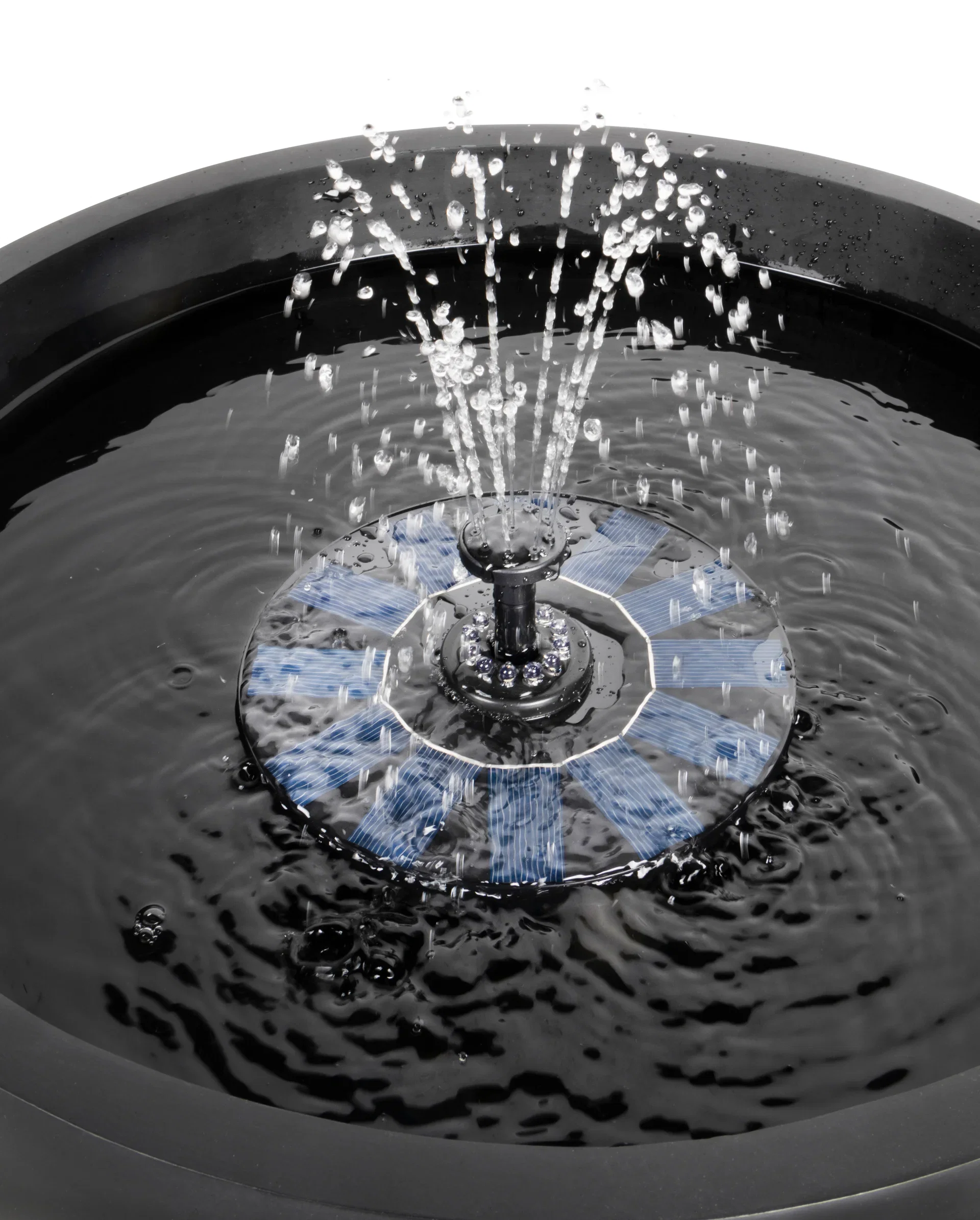 Solar Fountain w/LED
