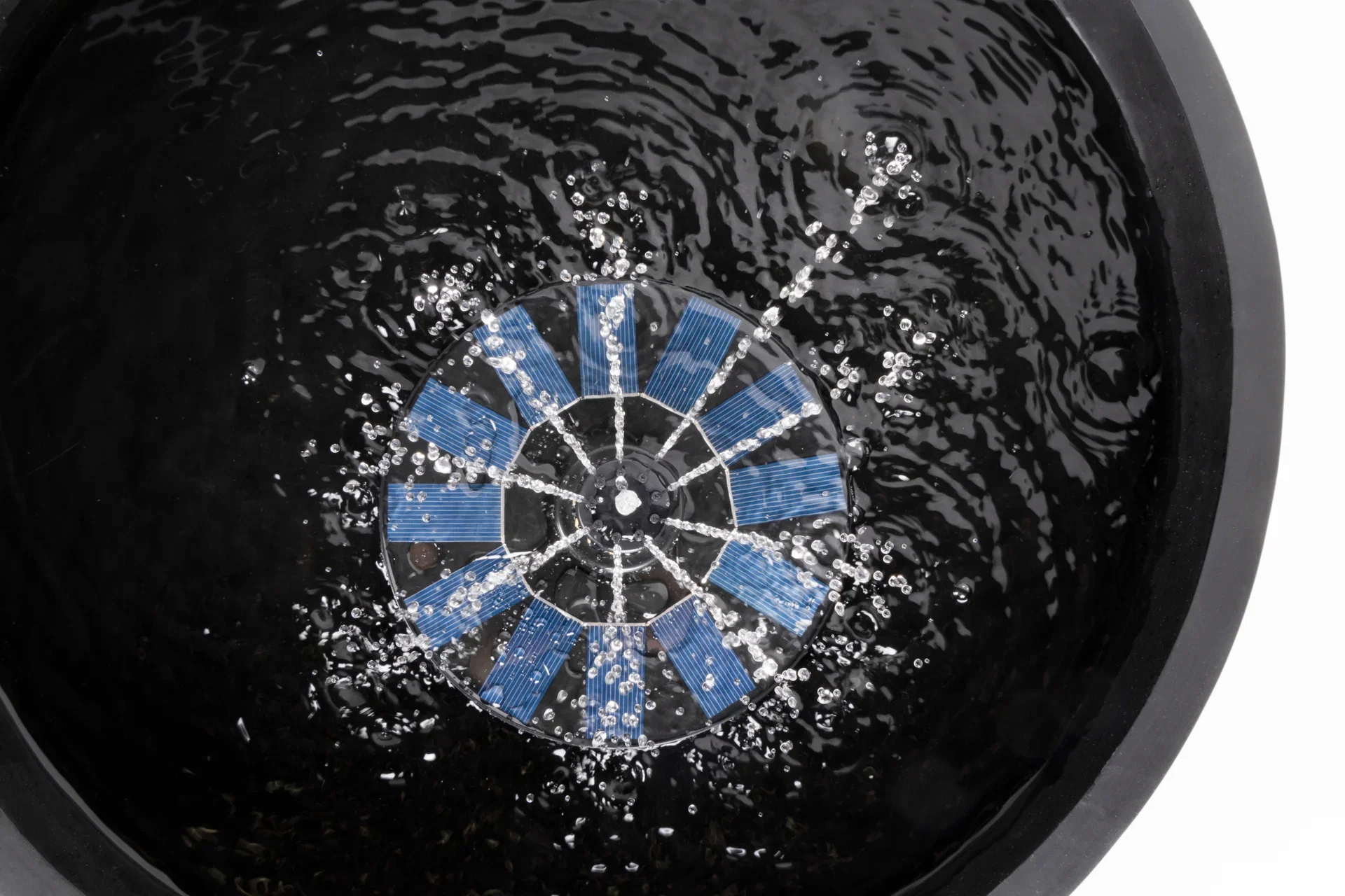Solar Fountain w/LED