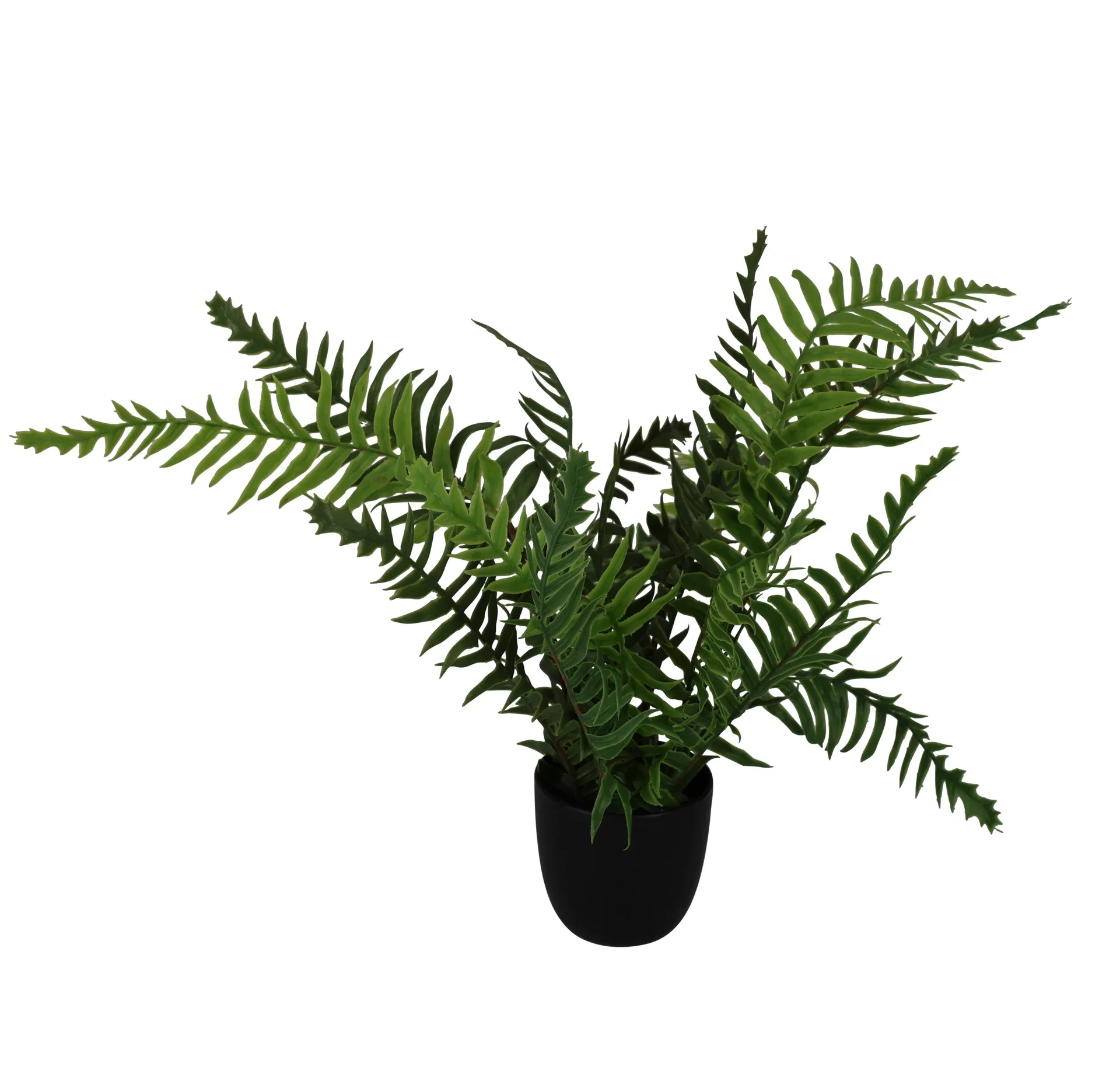 Ormbunke i kruka kunstgjord