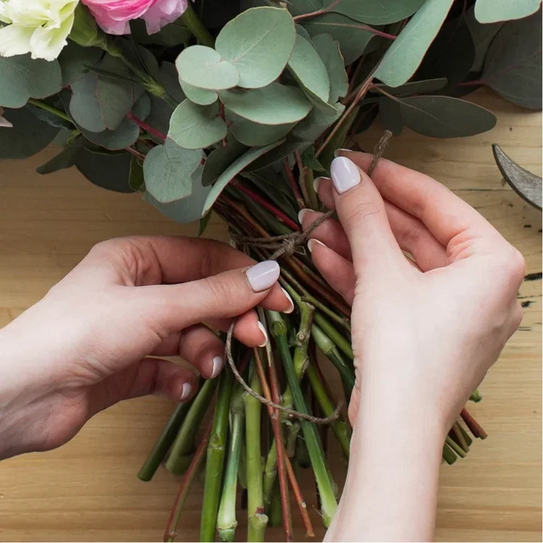 Bind din egen blombukett – lär dig spiraltekniken 