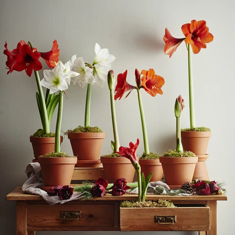 Få amaryllisen att blomma när du vill