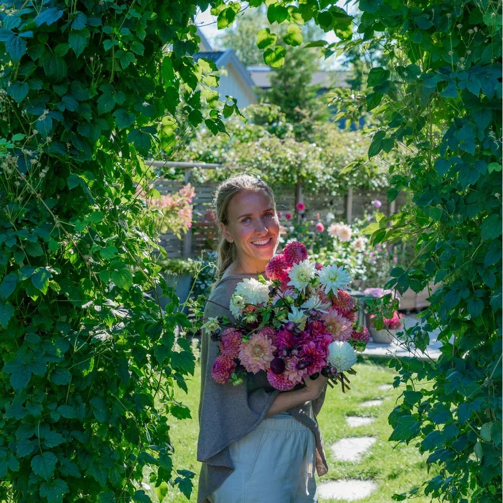 Sensommar i Thereses klassiska trädgård 