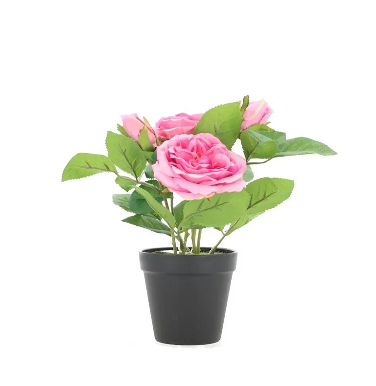 Ros i kruka konstgjord