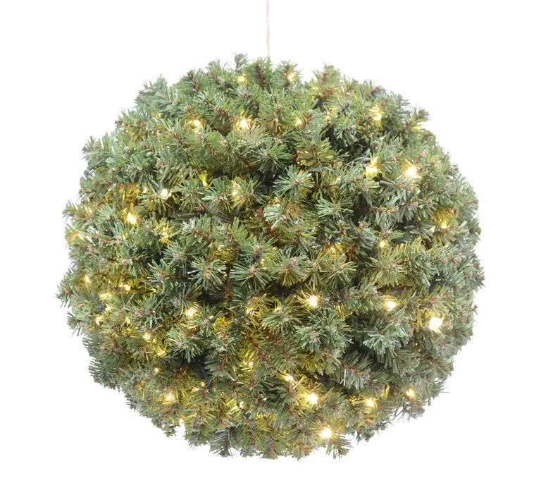 Granklot med Belysning