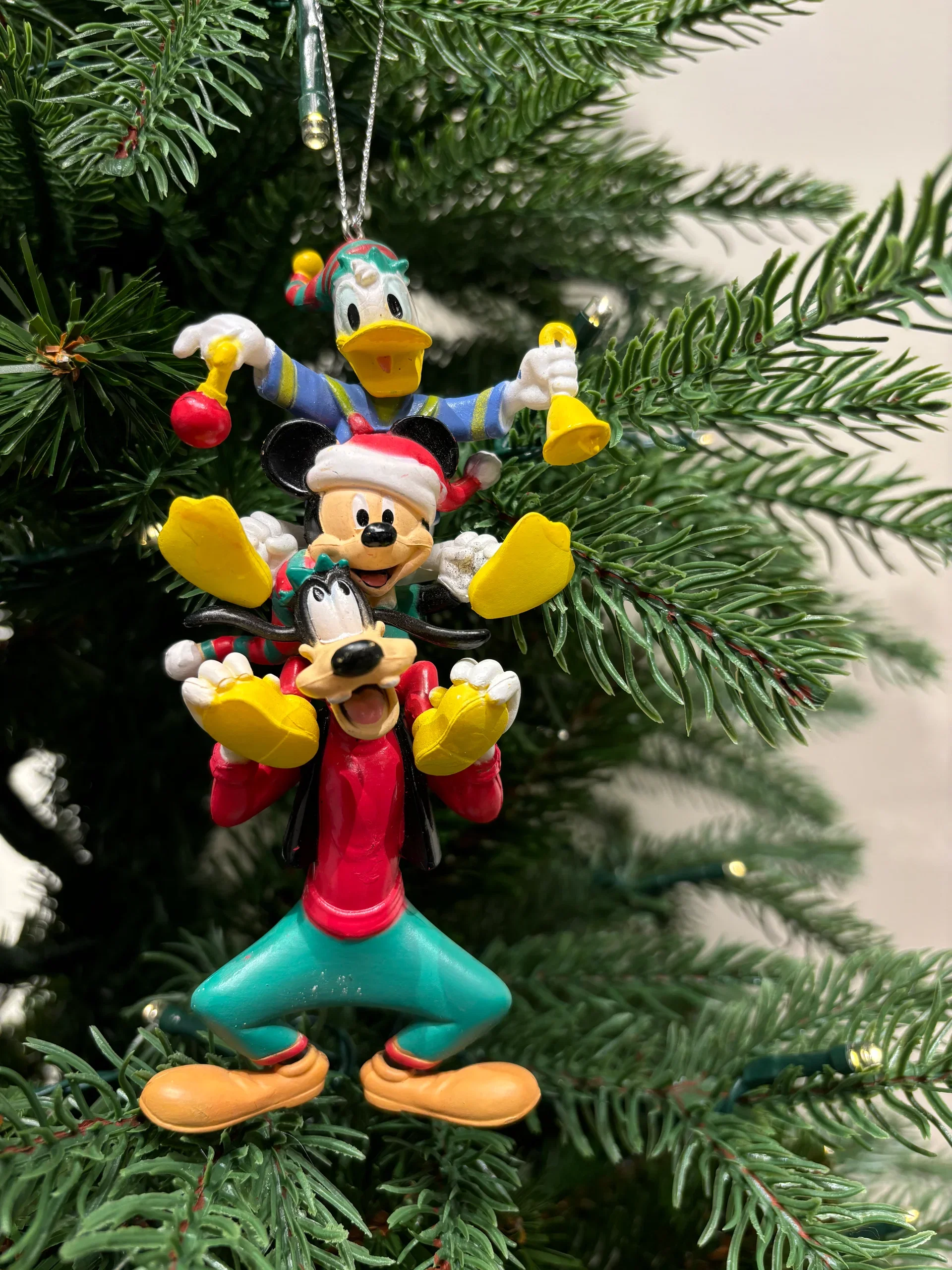 Julgranspynt Disney Musse, Kalle & Långben