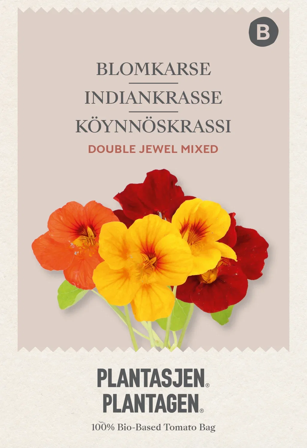 Tropaeolum majus nanum Jewel mixed - 2,5 g