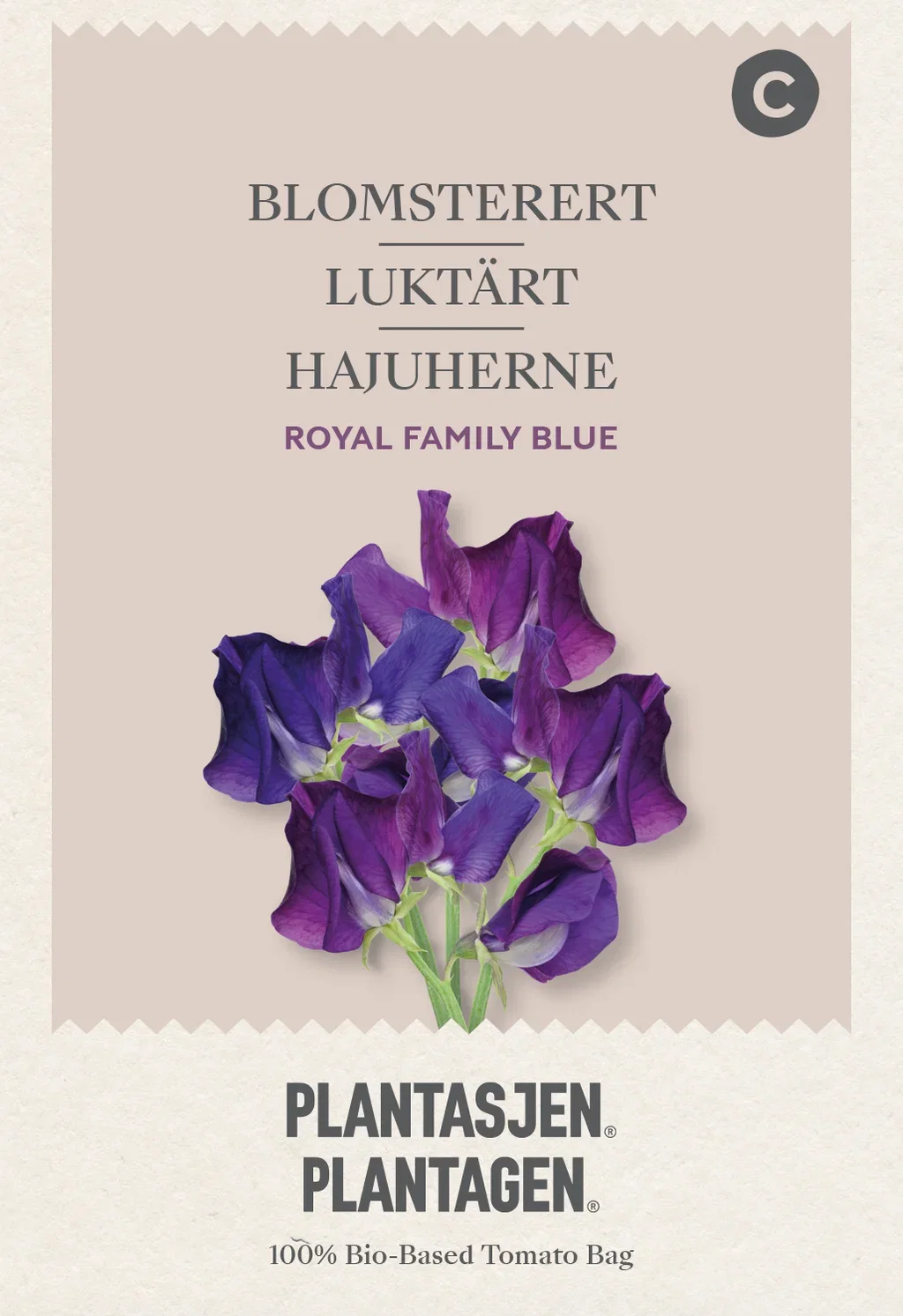 Lathyrus odoratus Royal Family blue 2.5 g