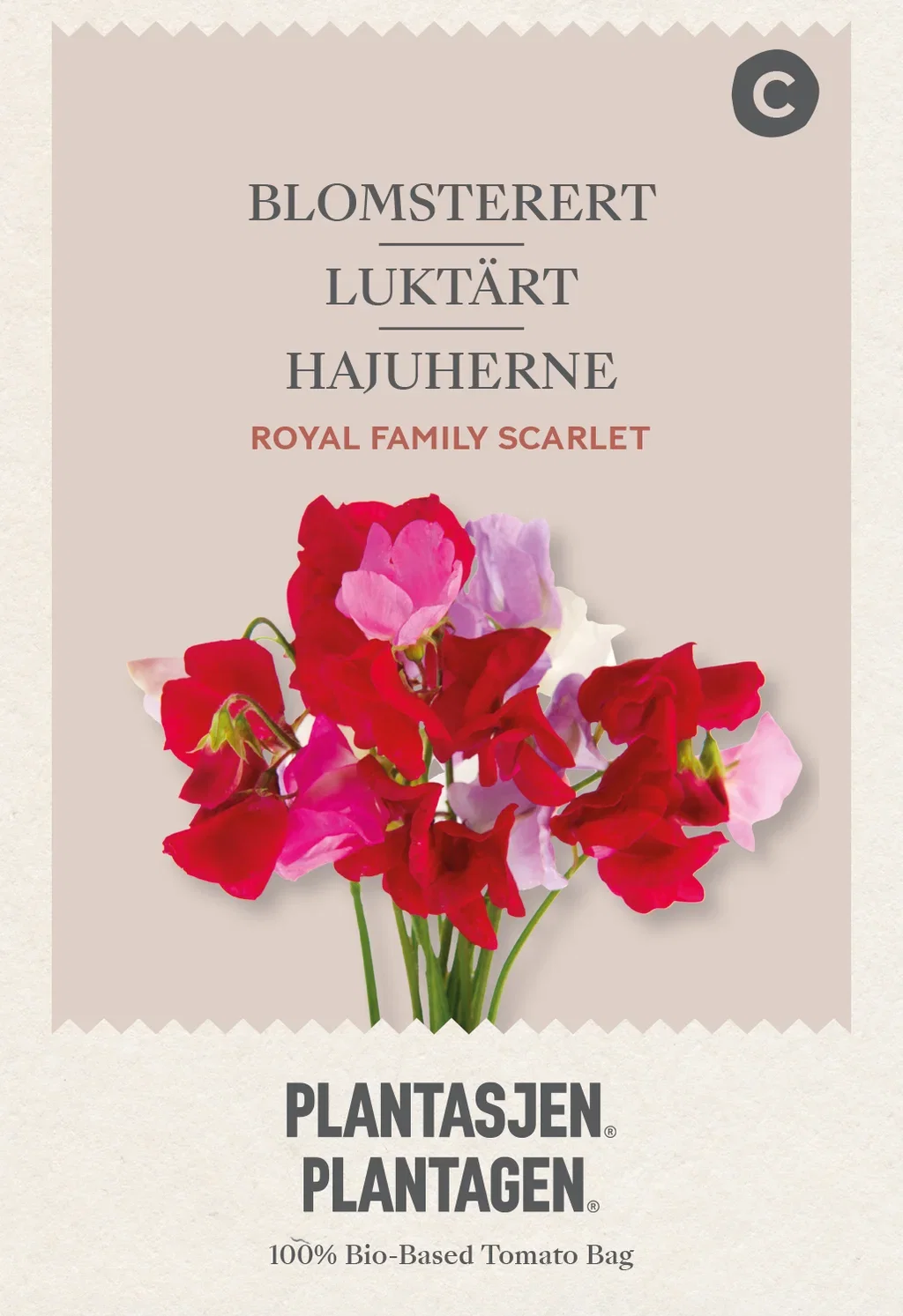 Lathyrus odoratus Royal Family red 2.5 g