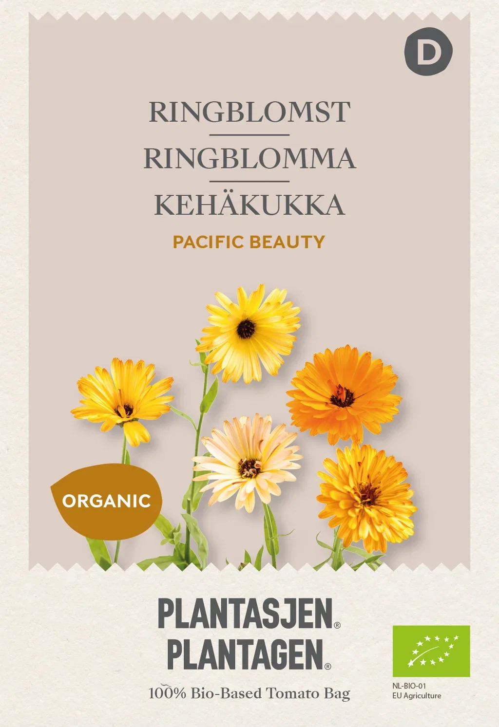 Calendula officinalis 'Pacific Beauty' (BIO) - Organic