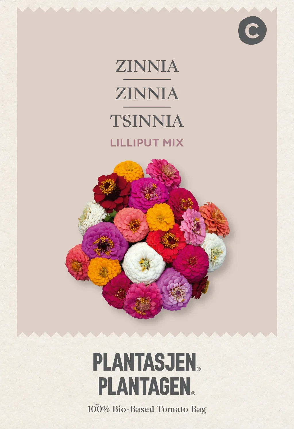 Zinnia Elegans Lilliput Mixed