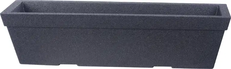 Milla isolation planter L76 black