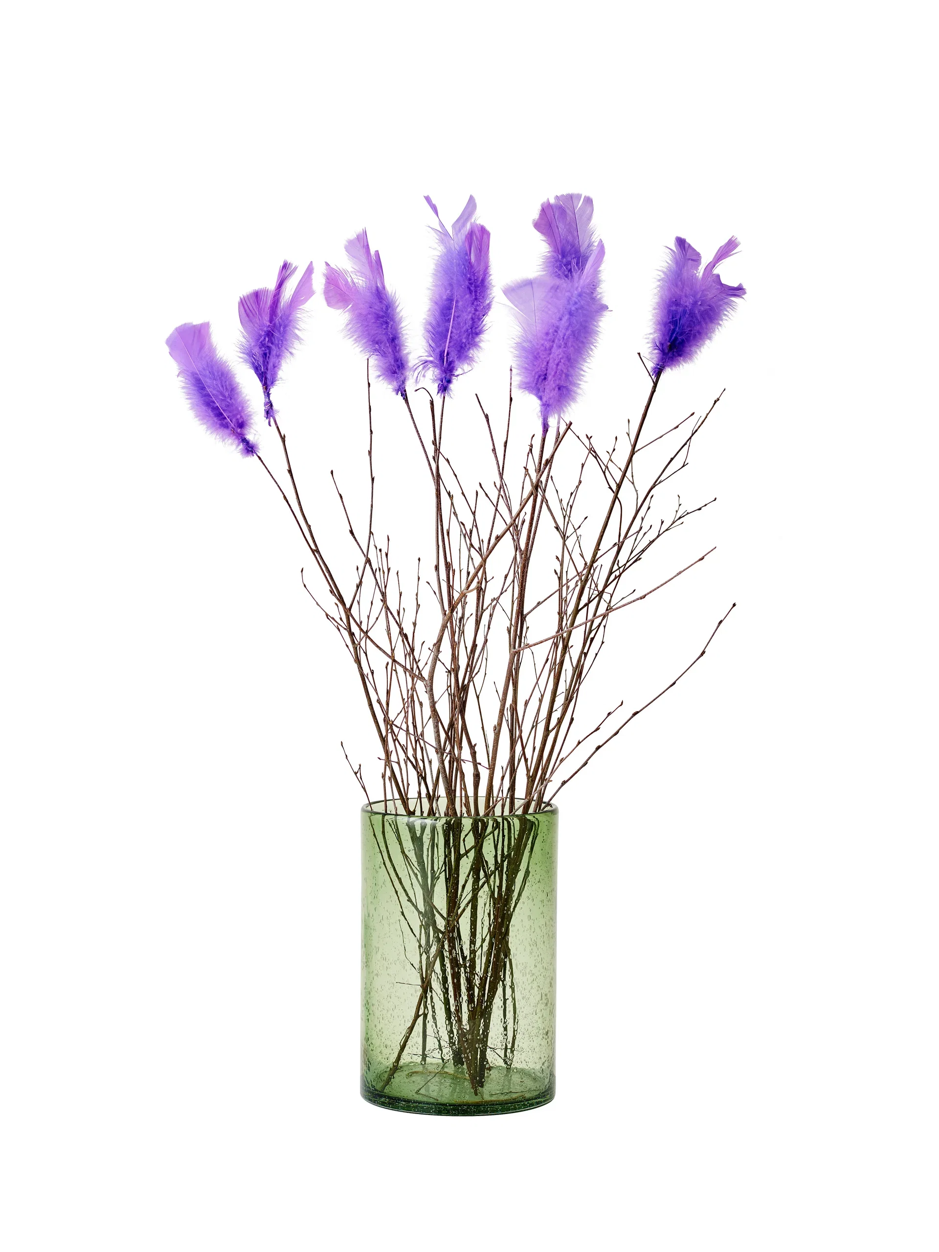 Påskris med fjädrar