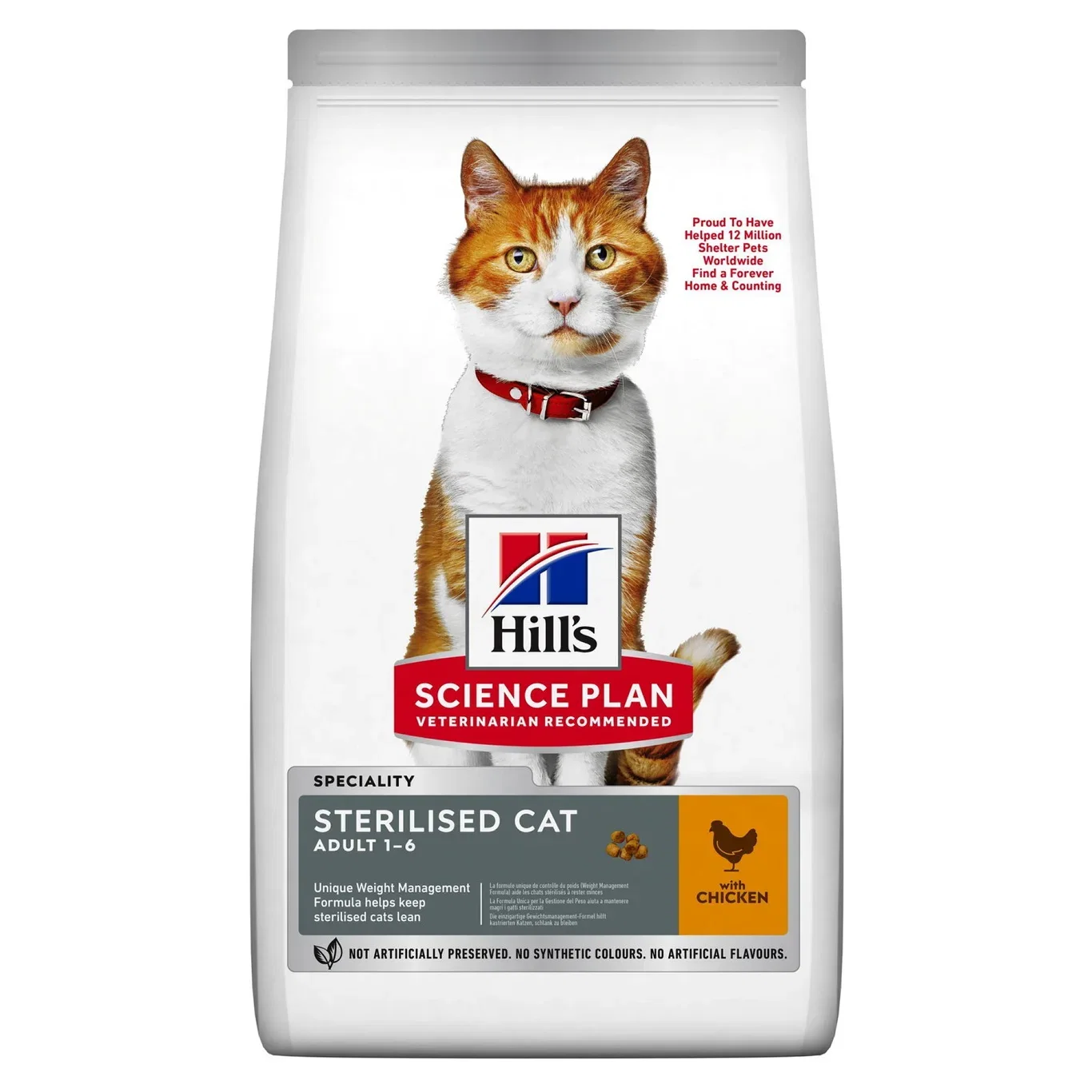 SP Feline Adult Sterilised Chicken 1.5kg
