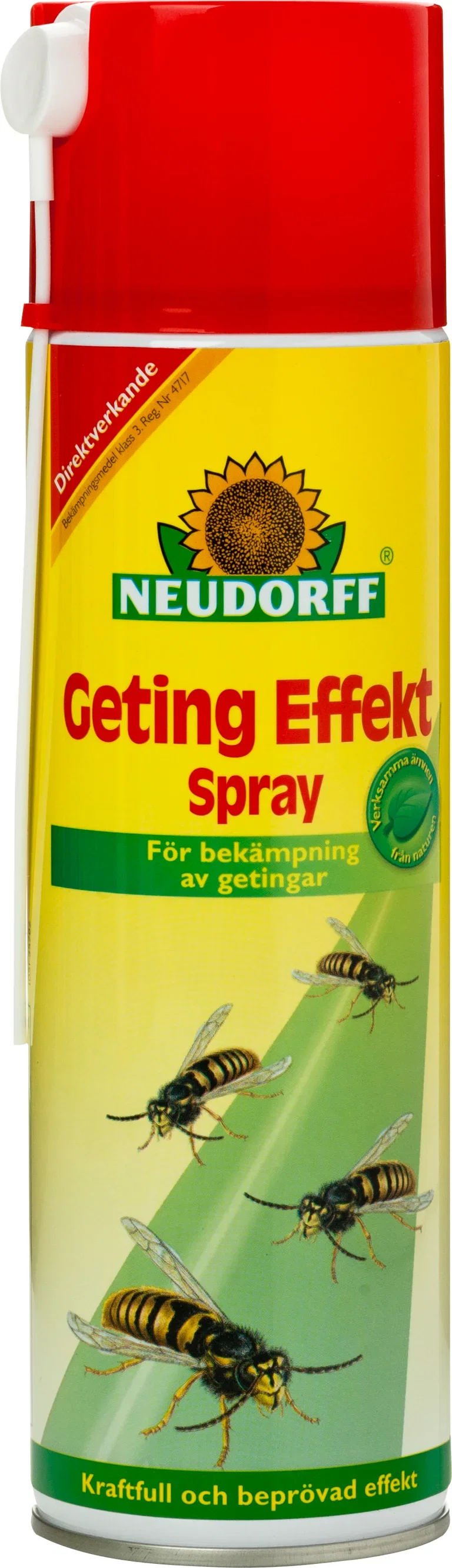 Permanent getingspray
