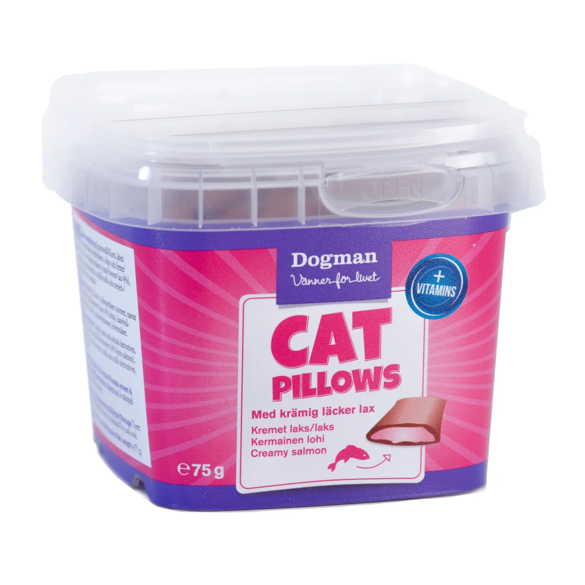 Cat Pillows kremet laks 75g