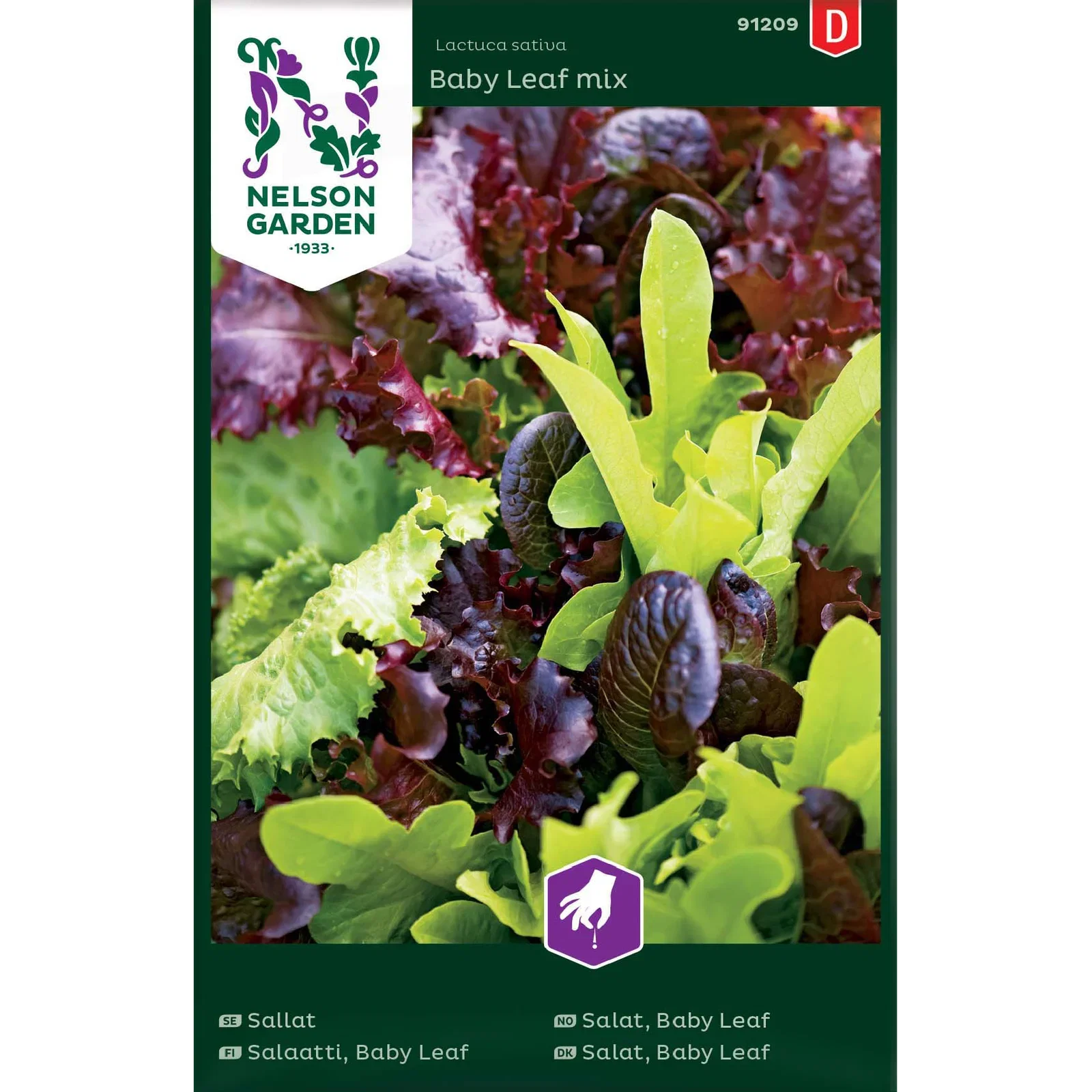 Sallat, Baby Leaf mix