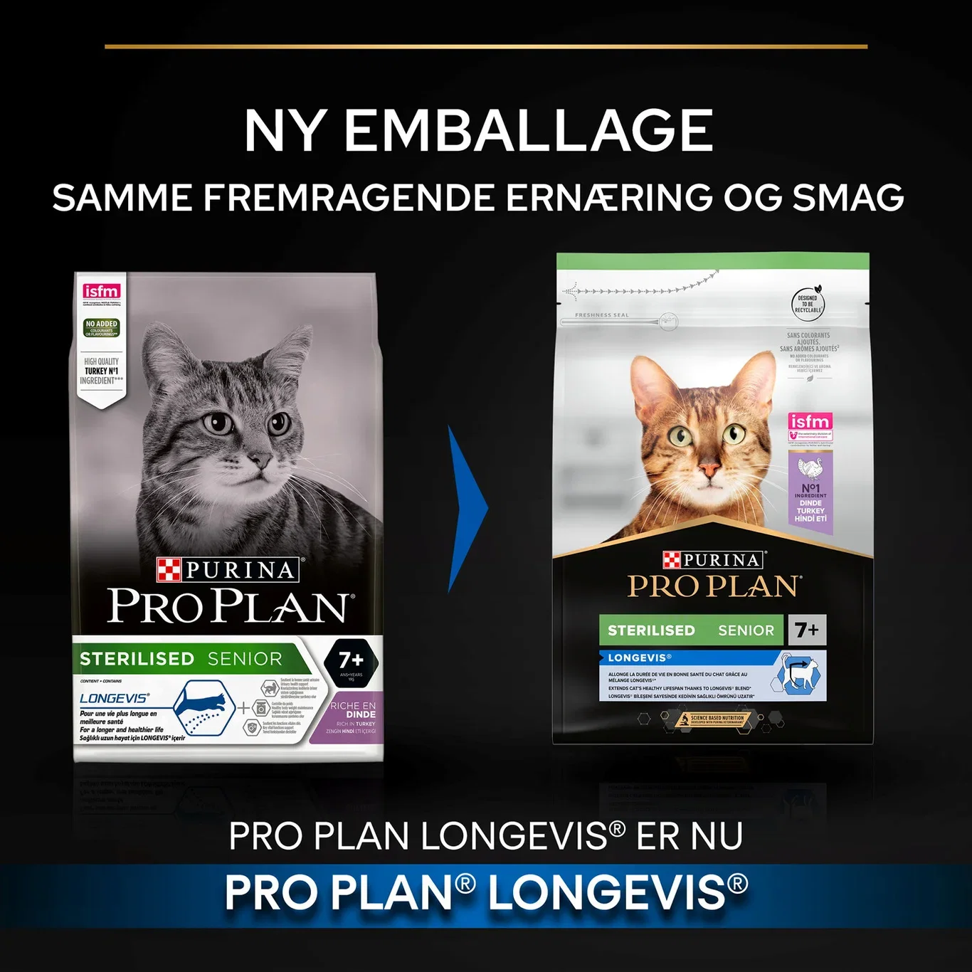 Pro Plan Cat Sterilised 7+ Turkey 3kg