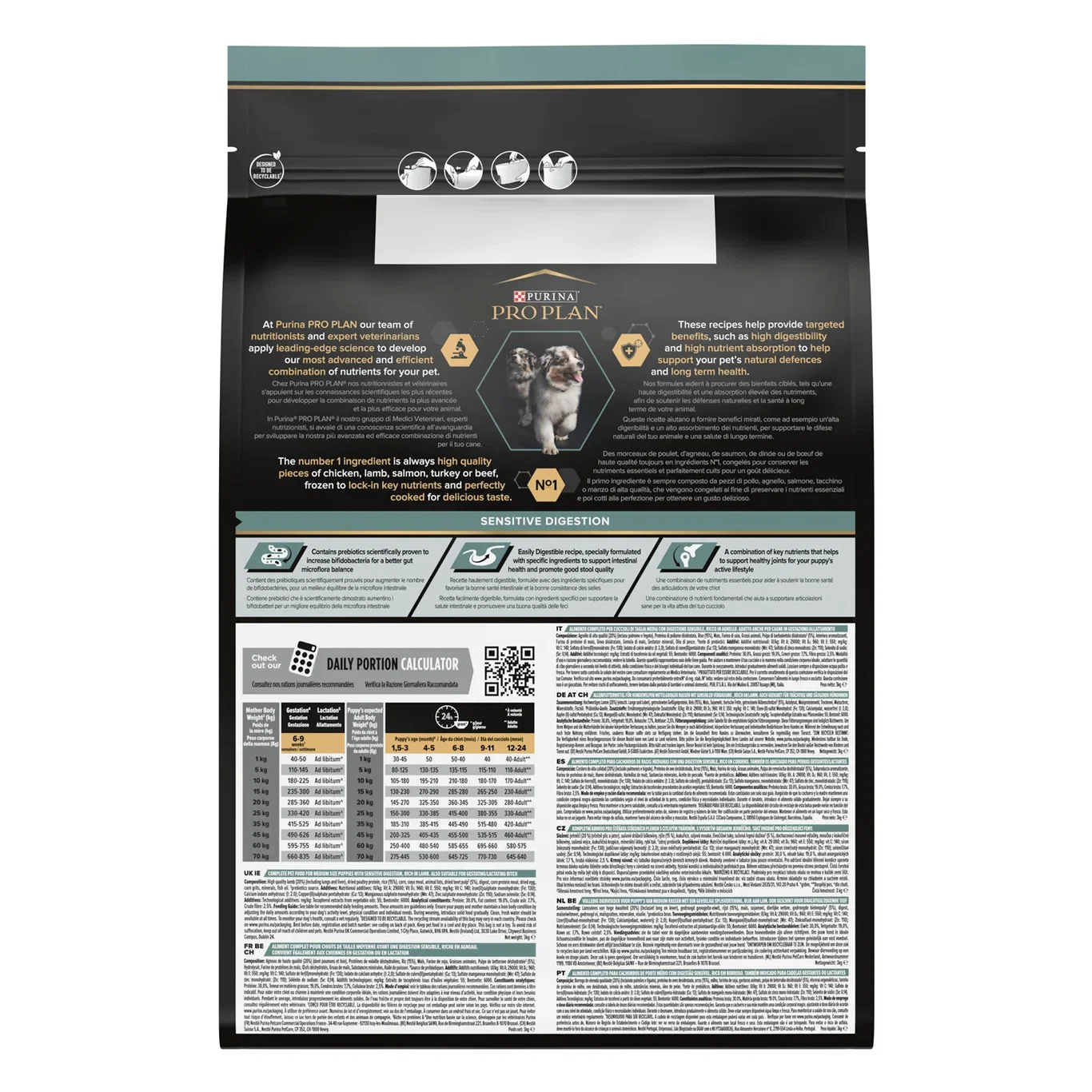 Purina Pro Plan Optidigest M Puppy