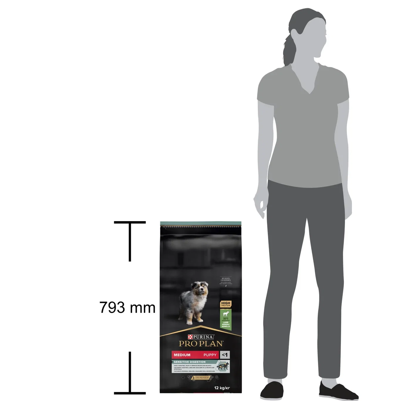 PRO PLAN Medium Puppy - OPTIDIGEST Lamm 12kg