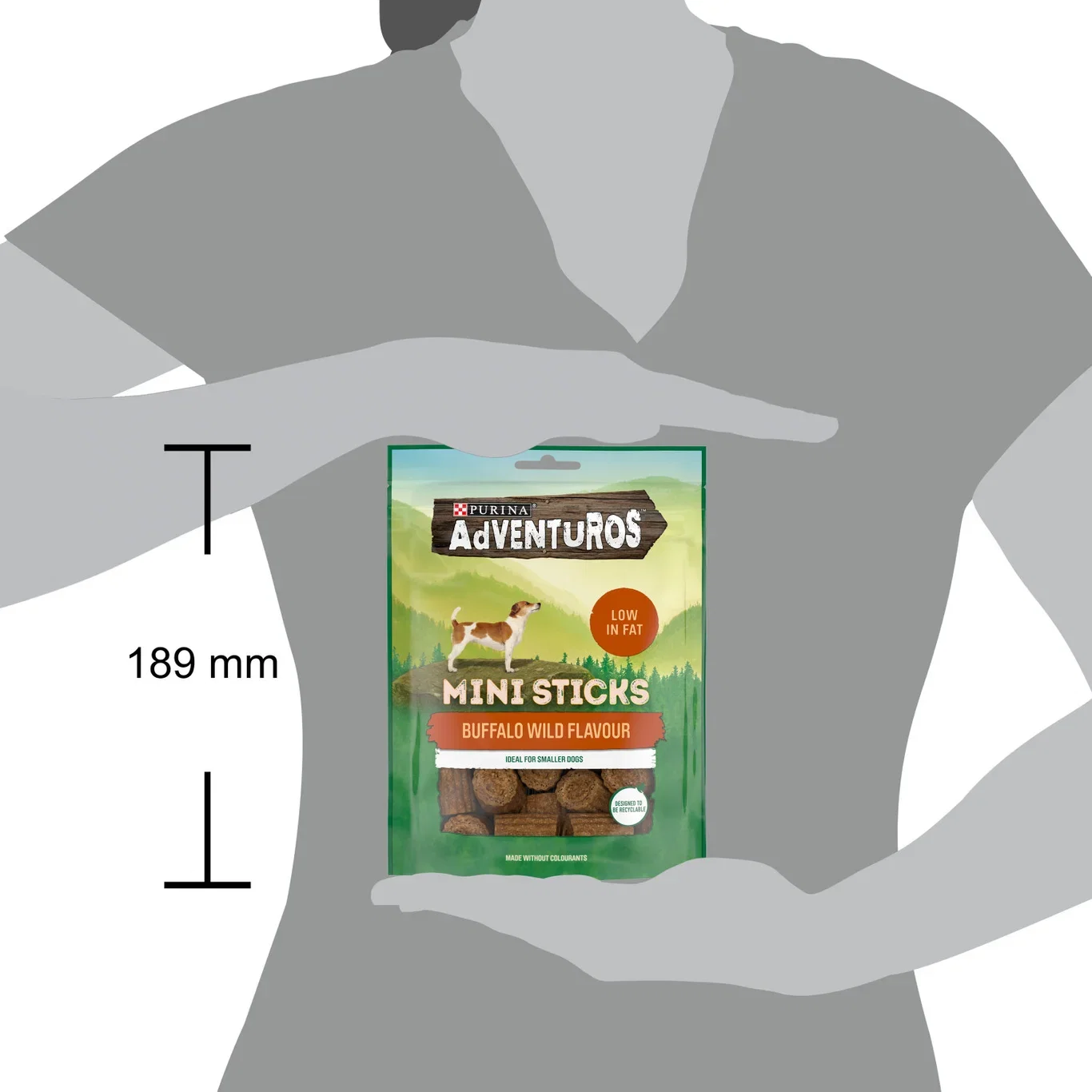 Adventuros Mini Sticks Buffalo 90g