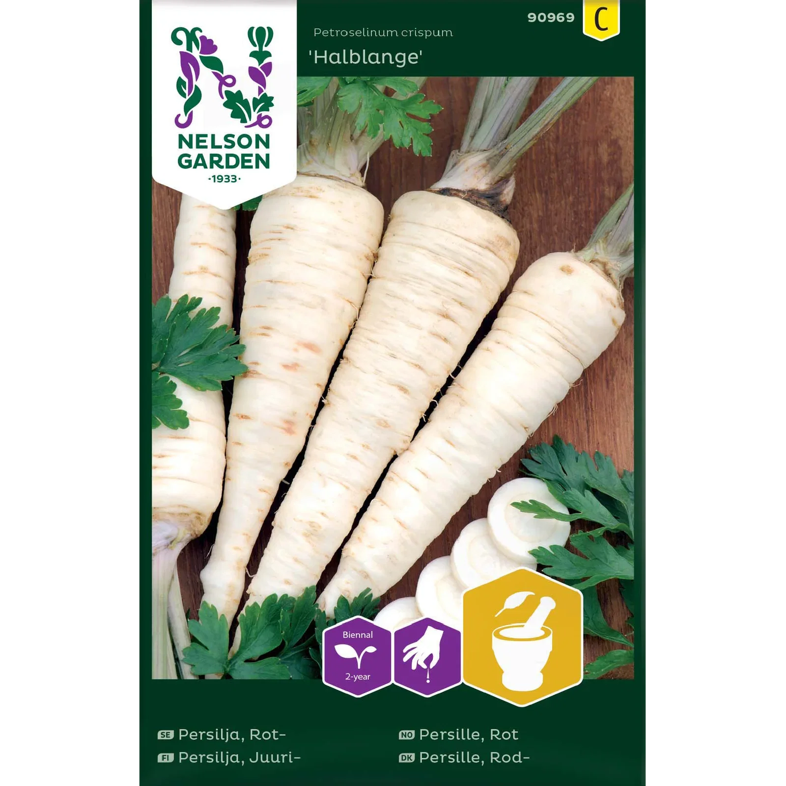 Persilja, Rot-, Halblange