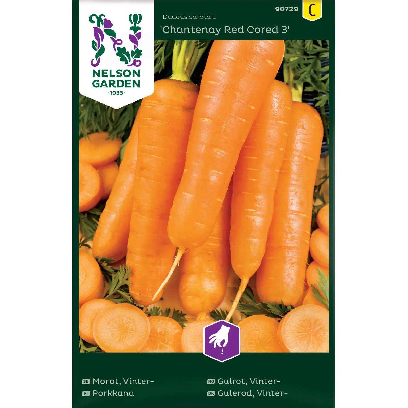 Vintermorot 'Chantenay Red Cored 3'