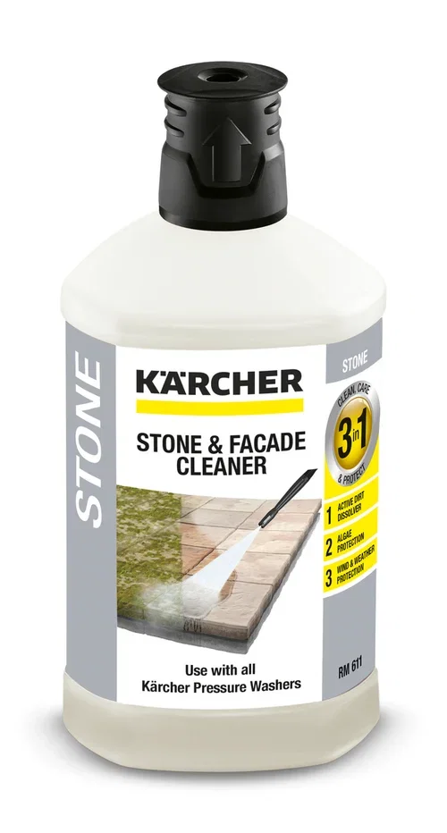 Detergent for stone and facade