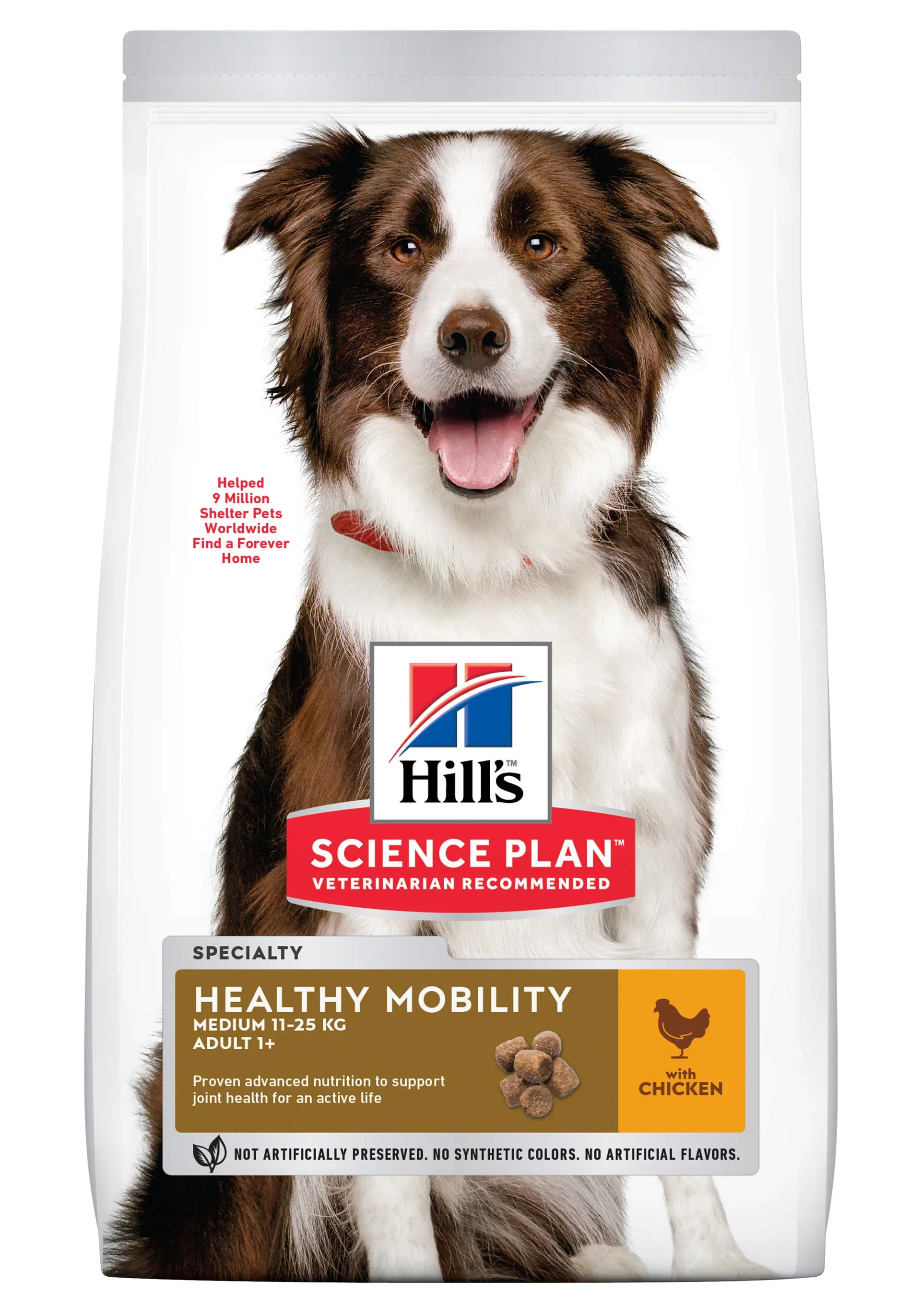 SP Canine Adult Healthy Mobility Medium Chicken 2.5kg