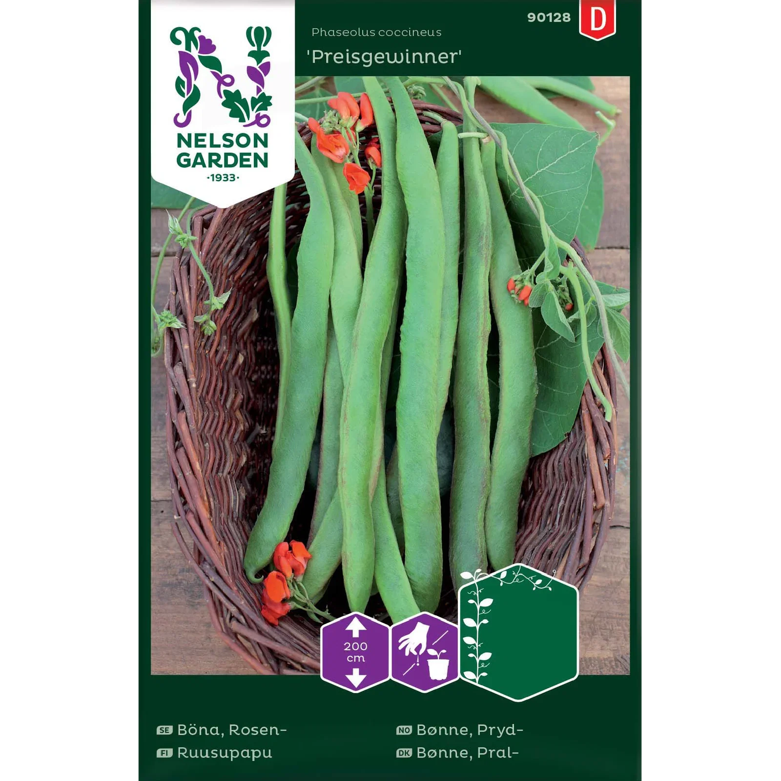 Rosenböna 'Preisgewinner'