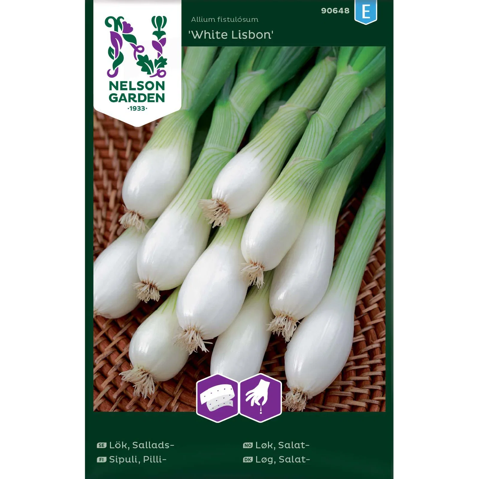 Lök, Sallads-, White Lisbon, s