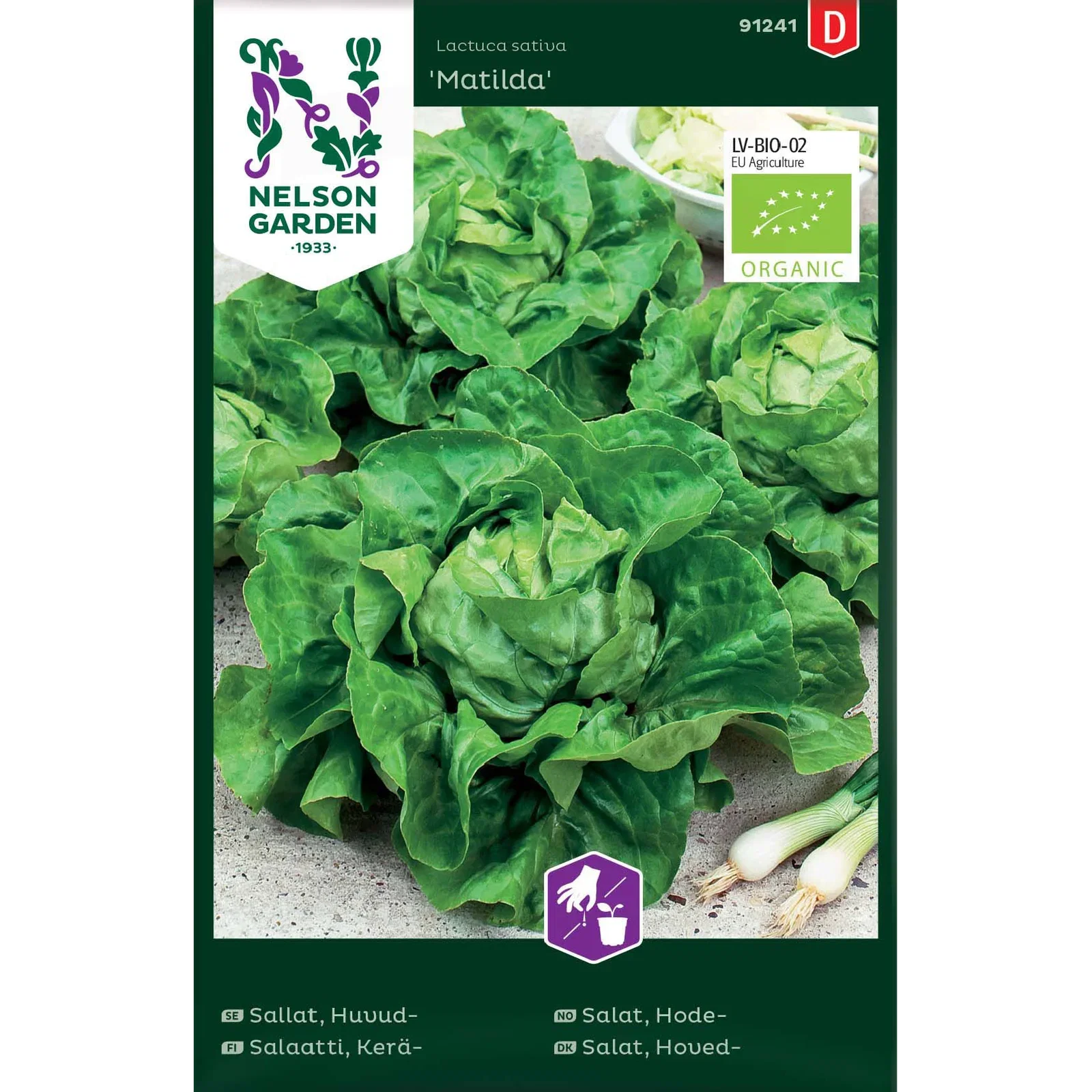 Sallat, Huvud-, Matilda, Organ