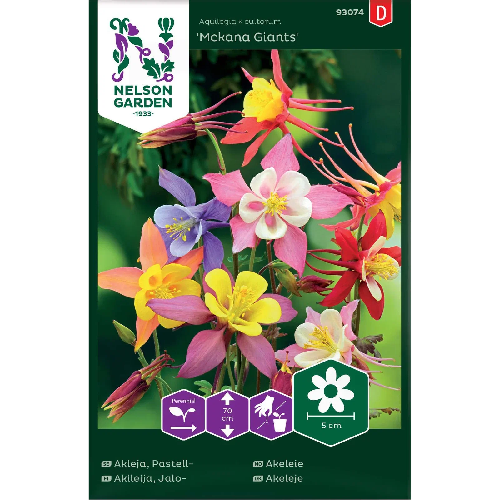 Pastellakleja 'Mckana Giants'